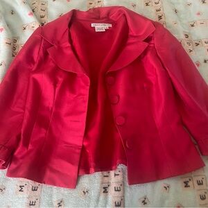 Maggy London Vibrant Red Blazer